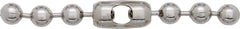 #20 (9.5mm) Ball Chain Pre-Cut 4 inches