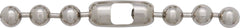 #30 (11.1mm) Ball Chain Pre-Cut 4 inches