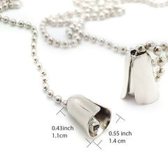 #10 4.5mm Nickel Plated Steel Bell