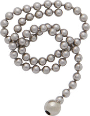 3/16" 4.5mm Nickel Plated Brass Open Bead