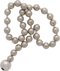 3/16" 4.5mm Nickel Plated Brass Open Bead