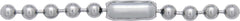 #10 (4.5mm) Ball Chain Pre-Cut 4 inches