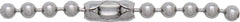 #10 (4.5mm) Ball Chain Pre-Cut 4 inches