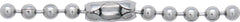 #10 (4.5mm) Ball Chain Pre-Cut 4 inches