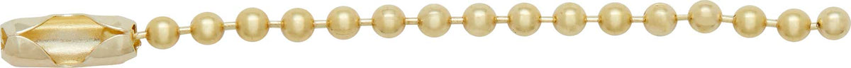 #6 (3.2mm) Ball Chain Pre-Cut 4 inches